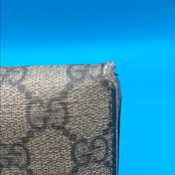 Gucci Vintage GG Supreme Canvas Wallet, poor condition - Picture 4 of 12